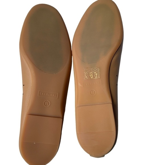 Everlane Caramel Italian Leather Day Glove Ballet Flat Size 11 NWOT - Picture 11 of 11